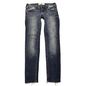Hollister Skinny Jeans Low Rise Women 1S 25x29 (Actual 27x27) Stretch